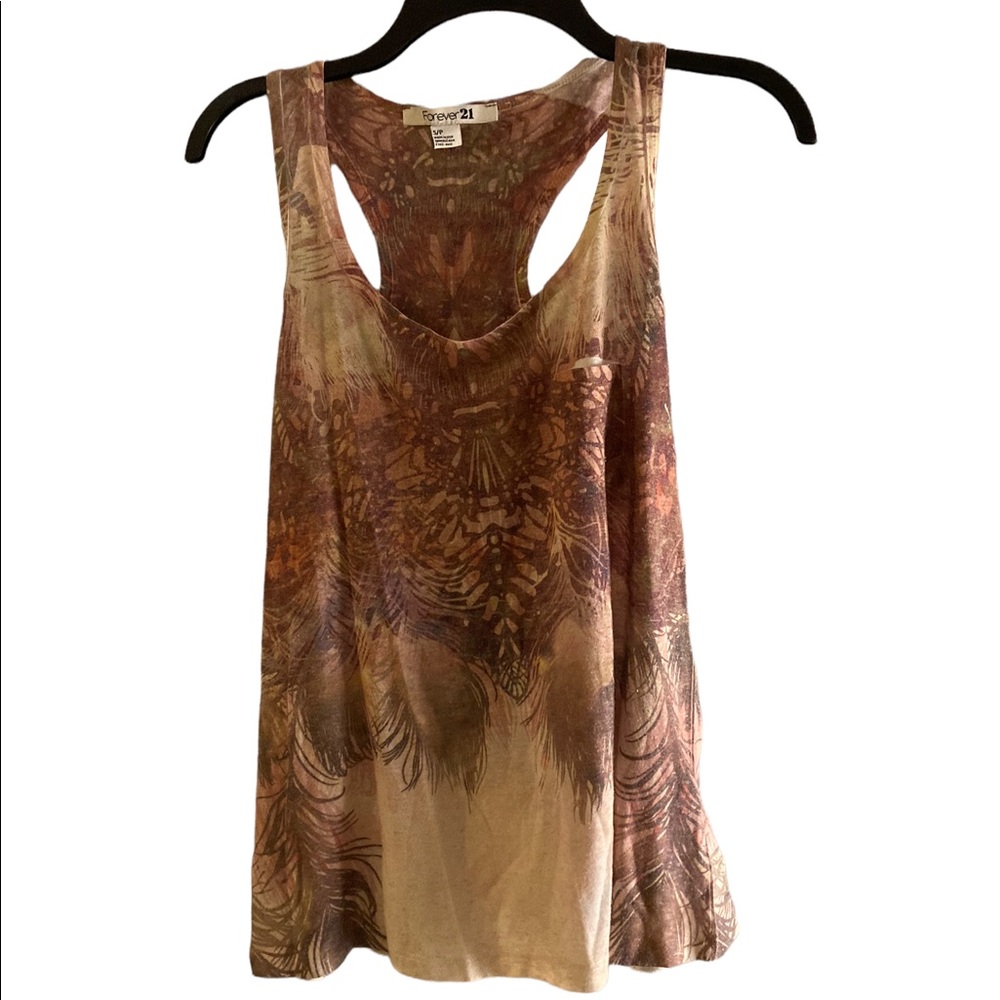 Forever 21 Flowy Racerback Tank